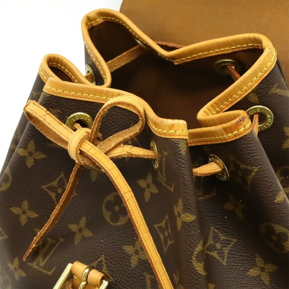 LOUIS VUITTON Brown Monogram Backpack - Picture 9 of 10